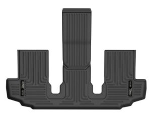 Toyota Highlander Floor Mats - Rear - Husky Liners - WeatherBeater - Black - `20-`21